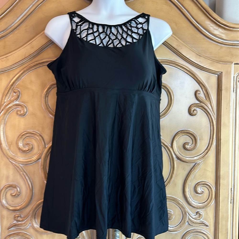 NWOT Beaded swim Dress